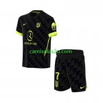 Camisolas de futebol Atlético Madrid Lee Kang-in 7 Criança Equipamento Alternativa 2026/27 Manga Curta